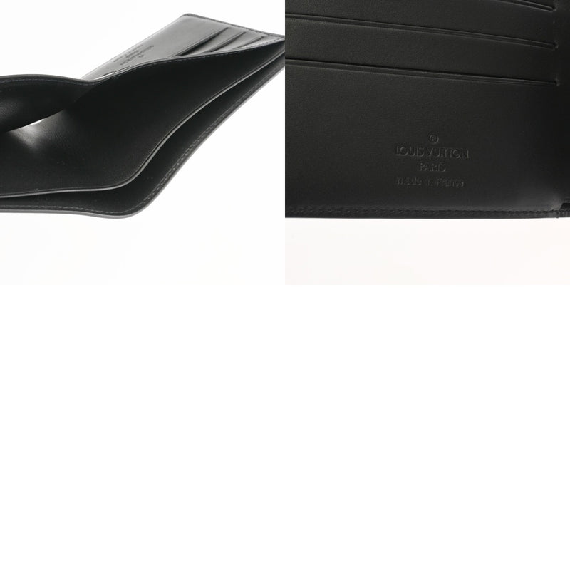 LOUIS VUITTON ルイヴィトン ノマド ポルトビエ 6 カルトクレディ ノワール M85014 メンズ 二つ折り財布 新同 中古 銀蔵