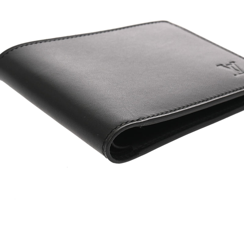 LOUIS VUITTON ルイヴィトン ノマド ポルトビエ 6 カルトクレディ ノワール M85014 メンズ 二つ折り財布 新同 中古 銀蔵