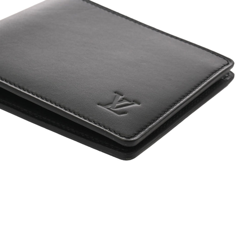 LOUIS VUITTON ルイヴィトン ノマド ポルトビエ 6 カルトクレディ ノワール M85014 メンズ 二つ折り財布 新同 中古 銀蔵