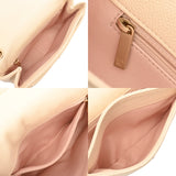 CHANEL シャネル チェーンショルダー ベージュ A93856 レディース キャビアスキン ショルダーバッグ ABランク 中古 銀蔵