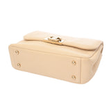 CHANEL シャネル チェーンショルダー ベージュ A93856 レディース キャビアスキン ショルダーバッグ ABランク 中古 銀蔵