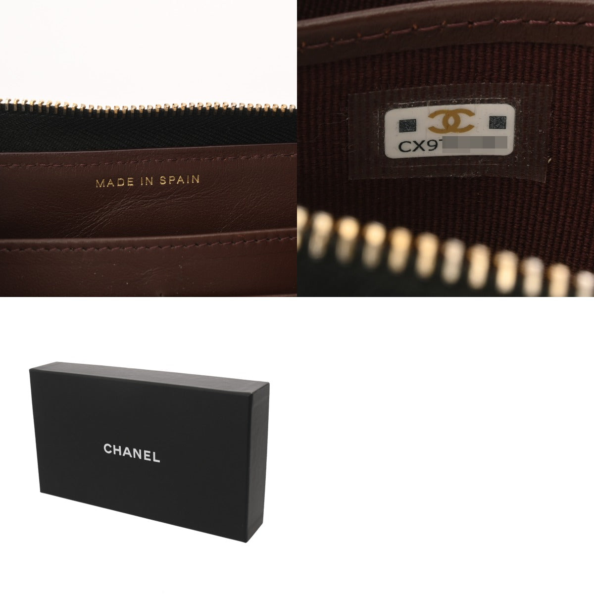 CHANEL シャネル マトラッセ クラシック ロングジップウォレット 
