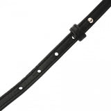 LOEWE ロエベ アナグラム ショルダーストラップ ブラック 109.30AC43 レディース カーフ ショルダーストラップ Aランク 中古 銀蔵