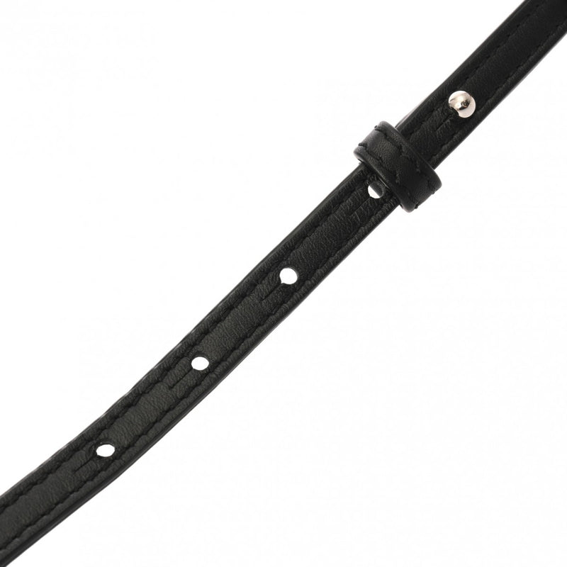 LOEWE ロエベ アナグラム ショルダーストラップ ブラック 109.30AC43 レディース カーフ ショルダーストラップ Aランク 中古 銀蔵