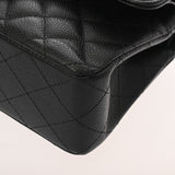 CHANEL シャネル マトラッセ チェーンショルダー 23 ブラック A01113 レディース キャビアスキン ショルダーバッグ Aランク 中古 銀蔵