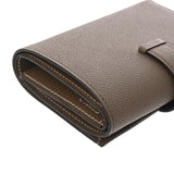 HERMES エルメス ベアン コンビネ ヴェルソ エタン/エトゥープ W刻印(2024年頃) レディース ヴォーエプソン 三つ折り財布 未使用 銀蔵