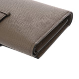 HERMES エルメス ベアン コンビネ ヴェルソ エタン/エトゥープ W刻印(2024年頃) レディース ヴォーエプソン 三つ折り財布 未使用 銀蔵