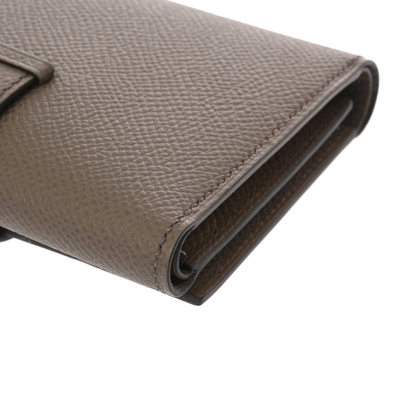 HERMES エルメス ベアン コンビネ ヴェルソ エタン/エトゥープ W刻印(2024年頃) レディース ヴォーエプソン 三つ折り財布 未使用 銀蔵