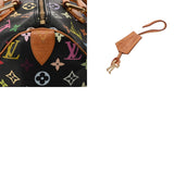 LOUIS VUITTON ルイヴィトン マルチカラー スピーディ 30 ノワール M92642 レディース モノグラムマルチカラー ハンドバッグ Bランク 中古 銀蔵