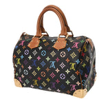 LOUIS VUITTON ルイヴィトン マルチカラー スピーディ 30 ノワール M92642 レディース モノグラムマルチカラー ハンドバッグ Bランク 中古 銀蔵