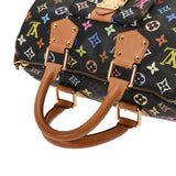 LOUIS VUITTON ルイヴィトン マルチカラー スピーディ 30 ノワール M92642 レディース モノグラムマルチカラー ハンドバッグ Bランク 中古 銀蔵