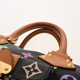 LOUIS VUITTON ルイヴィトン マルチカラー スピーディ 30 ノワール M92642 レディース モノグラムマルチカラー ハンドバッグ Bランク 中古 銀蔵