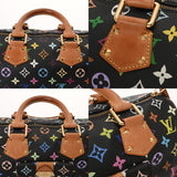 LOUIS VUITTON ルイヴィトン マルチカラー スピーディ 30 ノワール M92642 レディース モノグラムマルチカラー ハンドバッグ Bランク 中古 銀蔵