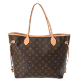 LOUIS VUITTON ルイヴィトン モノグラム ネヴァーフル MM 旧型 ブラウン M40156 レディース モノグラムキャンバス トートバッグ ABランク 中古 銀蔵