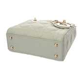 CHRISTIAN DIOR クリスチャンディオール レディディオール ミニ グリーン レディース レザー ハンドバッグ ABランク 中古 銀蔵