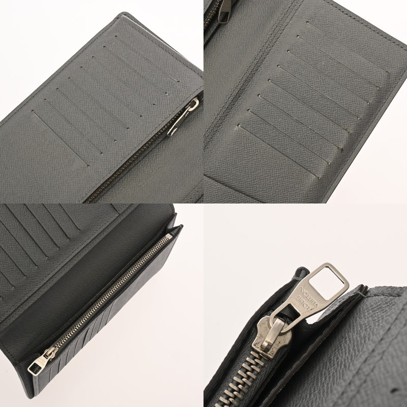 LOUIS VUITTON ルイヴィトン タイガ ポルトフォイユブラザ グラシエ M32653 メンズ タイガ 長財布 Bランク 中古 銀蔵