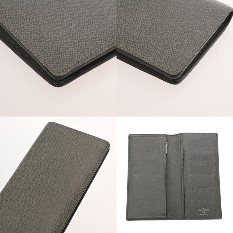 LOUIS VUITTON ルイヴィトン タイガ ポルトフォイユブラザ グラシエ M32653 メンズ タイガ 長財布 Bランク 中古 銀蔵