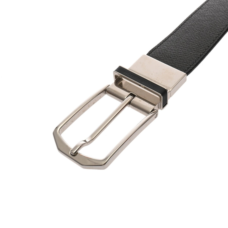 LOUIS VUITTON ルイヴィトン タイガ サンチュール スレンダー 35MM サイズ95 アルドワーズ/オセアン M9071V メンズ レザー ベルト Aランク 中古 銀蔵