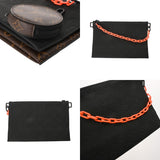 LOUIS VUITTON ルイヴィトン モノグラムアンプラント トリオポーチ NM ブラック/ブラウン M59681 メンズ レザー モノグラムキャンバス ボディバッグ 未使用 銀蔵