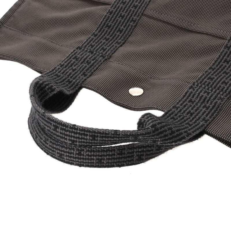 HERMES エルメス エールライン トート MM 新型 グレー ユニセックス キャンバス トートバッグ Aランク 中古 銀蔵