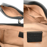 GUCCI グッチ GGマーモント ブラック 447632 レディース レザー ショルダーバッグ Bランク 中古 銀蔵