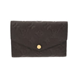 LOUIS VUITTON ルイヴィトン モノグラムアンプラント ポルトフォイユ キュリユーズ テール M60543 レディース レザー 長財布 Bランク 中古 銀蔵