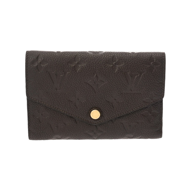 LOUIS VUITTON ルイヴィトン モノグラムアンプラント ポルトフォイユ キュリユーズ テール M60543 レディース レザー 長財布 Bランク 中古 銀蔵