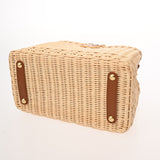 LOUIS VUITTON ルイヴィトン カプシーヌ BB タン M26025 レディース ラタン ハンドバッグ 新品 銀蔵