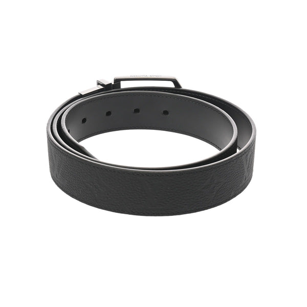 LOUIS VUITTON ルイヴィトン モノグラム スレンダー 35MM リバーシブル サイズ95 ブラック M9071V メンズ レザー ベルト Aランク 中古 銀蔵