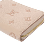 LOUIS VUITTON ルイヴィトン モノグラムアンプラント ジッピーコインパース ベージュ M14563 メンズ レザー コインケース 新同 中古 銀蔵