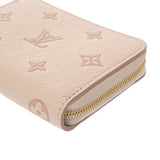 LOUIS VUITTON ルイヴィトン モノグラムアンプラント ジッピーコインパース ベージュ M14563 メンズ レザー コインケース 新同 中古 銀蔵