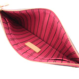 LOUIS VUITTON ルイヴィトン モノグラム ネヴァーフル MM ポーチのみ ブラウン レディース ダミエアズールキャンバス アクセサリーポーチ ABランク 中古 銀蔵