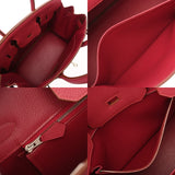 HERMES エルメス バーキン 30 ルビー T刻印(2015年頃) レディース トゴ ハンドバッグ Aランク 中古 銀蔵