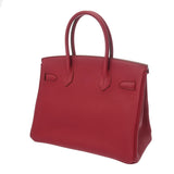 HERMES エルメス バーキン 30 ルビー T刻印(2015年頃) レディース トゴ ハンドバッグ Aランク 中古 銀蔵