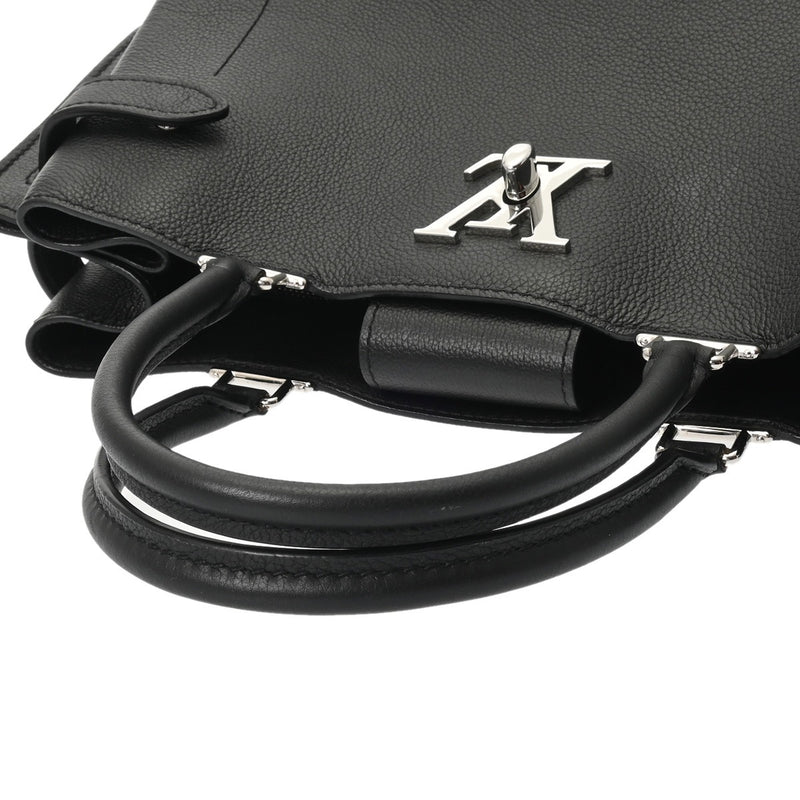 LOUIS VUITTON ルイヴィトン ロックミーデー ブラック M53730 レディース グレインカーフ 2WAYバッグ ABランク 中古 銀蔵