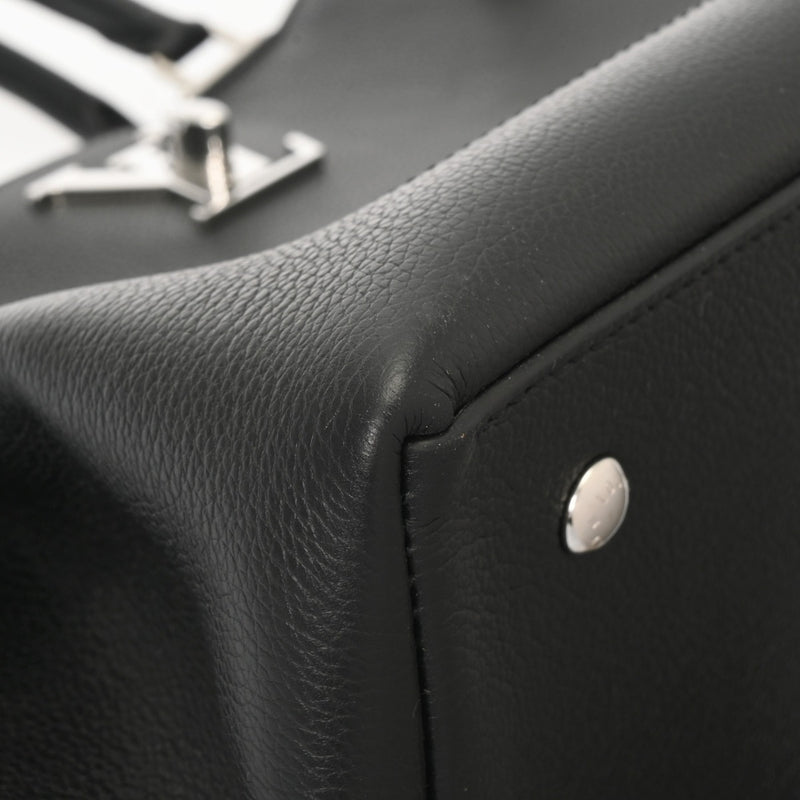 LOUIS VUITTON ルイヴィトン ロックミーデー ブラック M53730 レディース グレインカーフ 2WAYバッグ ABランク 中古 銀蔵