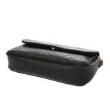 LOUIS VUITTON ルイヴィトン モノグラムアンプラント ウォレットオンチェーンアイビー ノワール M82154 レディース レザー ショルダーバッグ 新同 中古 銀蔵