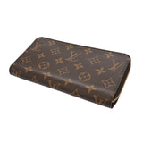 LOUIS VUITTON ルイヴィトン モノグラム ジッピーウォレット フューシャ M41895 レディース モノグラムキャンバス 長財布 Aランク 中古 銀蔵
