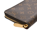 LOUIS VUITTON ルイヴィトン モノグラム ジッピーウォレット フューシャ M41895 レディース モノグラムキャンバス 長財布 Aランク 中古 銀蔵