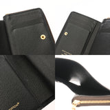 LOUIS VUITTON ルイヴィトン モノグラムリバース ポルトフォイユルー ブラウン M81461 レディース レザー 二つ折り財布 ABランク 中古 銀蔵