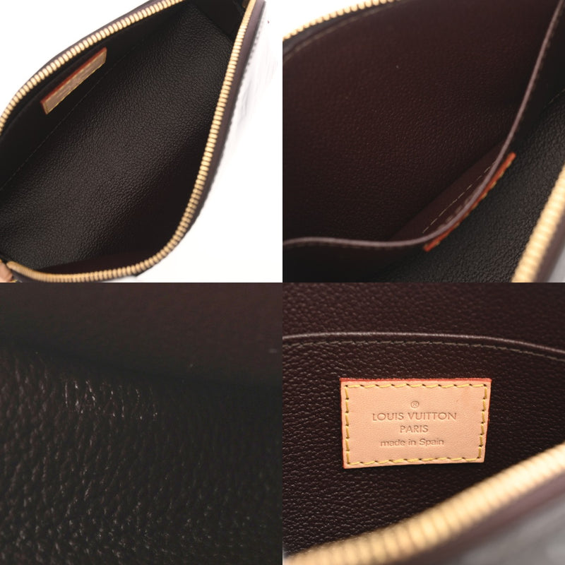 LOUIS VUITTON ルイヴィトン モノグラムヴェルニ ポシェット コスメティック アマラント M91495 レディース モノグラムヴェルニ ポーチ Aランク 中古 銀蔵