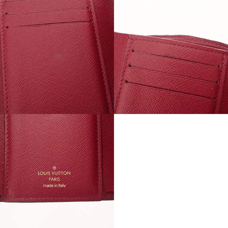 LOUIS VUITTON ルイヴィトン モノグラム ポルトフォイユ ヴィクトリーヌ フューシャ M41938 レディース モノグラムキャンバス 三つ折り財布 Bランク 中古 銀蔵