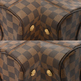 LOUIS VUITTON ルイヴィトン ダミエ ドゥオモ ブラウン N60008 レディース ダミエキャンバス ハンドバッグ ABランク 中古 銀蔵