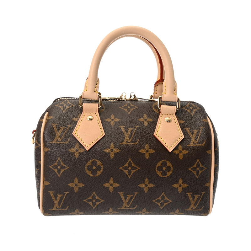 LOUIS VUITTON ルイヴィトン モノグラム スピーディバンドリエール 20 ブラウン M46222 レディース モノグラムキャンバス ハンドバッグ 未使用 銀蔵