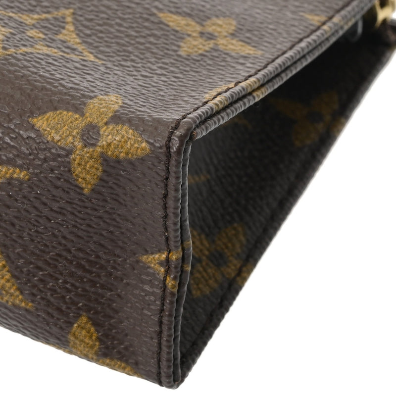 LOUIS VUITTON ルイヴィトン ポシェットトワレ 15 M47546 レディース モノグラムキャンバス アクセサリーポーチ Bランク 中古 銀蔵