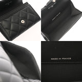 CHANEL シャネル クラシックフラップ ブラック AP0214 レディース ラムスキン カードケース Aランク 中古 銀蔵