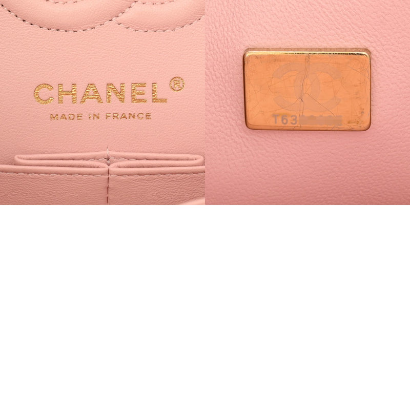 CHANEL シャネル マトラッセ チェーンショルダー 23 ピンク レディース キャビアスキン ショルダーバッグ ABランク 中古 銀蔵