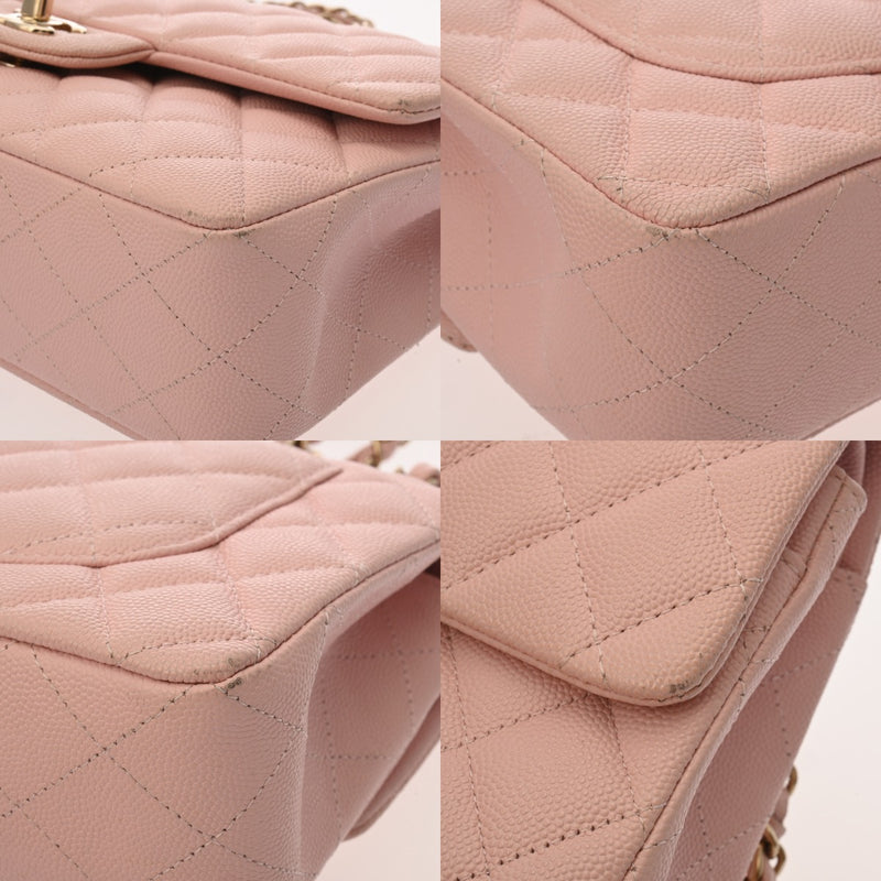 CHANEL シャネル マトラッセ チェーンショルダー 23 ピンク レディース キャビアスキン ショルダーバッグ ABランク 中古 銀蔵