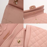 CHANEL シャネル マトラッセ チェーンショルダー 23 ピンク レディース キャビアスキン ショルダーバッグ ABランク 中古 銀蔵