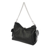 LOUIS VUITTON ルイヴィトン キャリーオール カーゴ バイブ PM ノワール M24861 レディース レザー ショルダーバッグ Aランク 中古 銀蔵